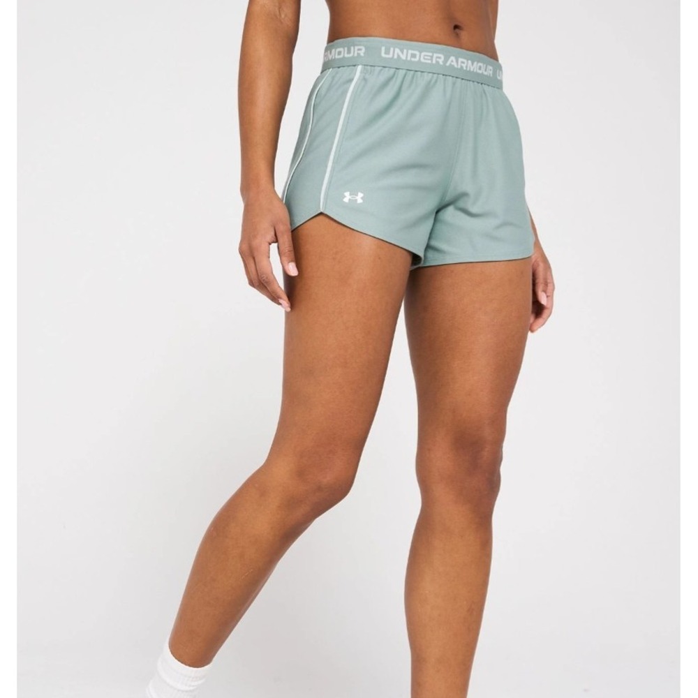 Under Armour tech play up 3" shorts with pockets Green size 2XL